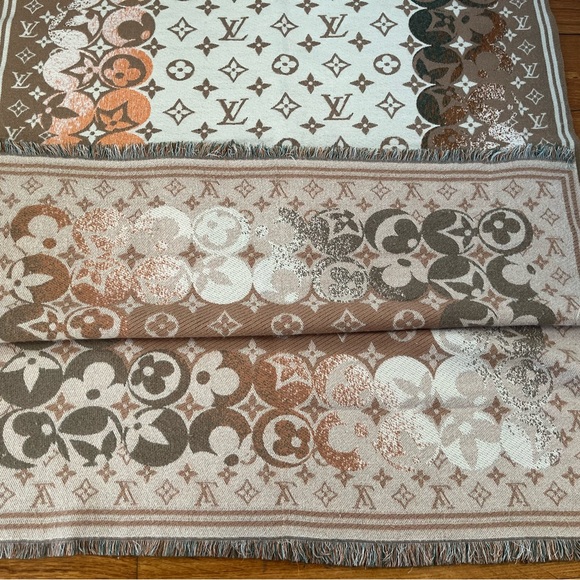 Louis Vuitton Multicolor Monogram Shawl - Picture 4 of 6